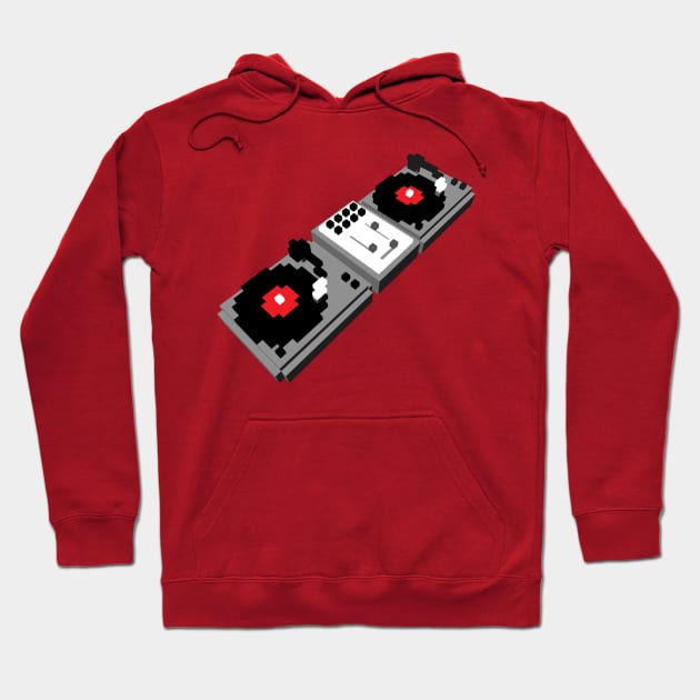 Turn Tables Hoodie by lldesigns